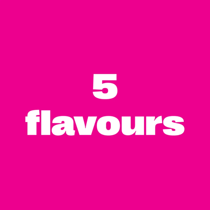 Flavoured Toothpaste Bundle - 5 Pack