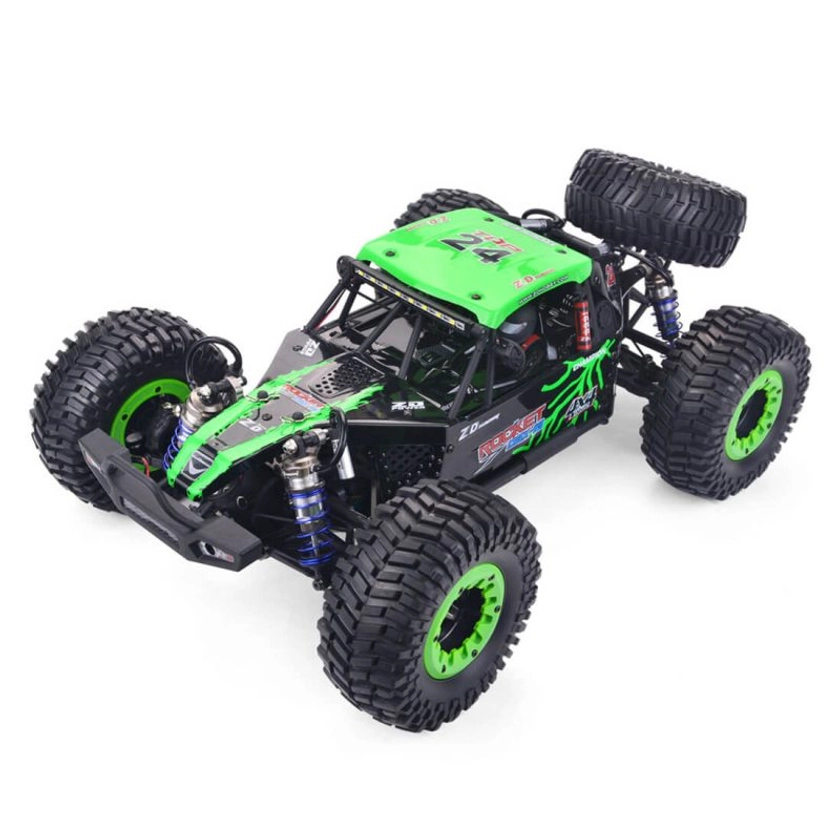 ZD Racing ROCKET DBX-10 1/10 4WD 80km/H 2.4G Brushless Motor High-speed Remote Control Car Desert Off-road Vehicle - RTR Brushless Version + Spare Tire