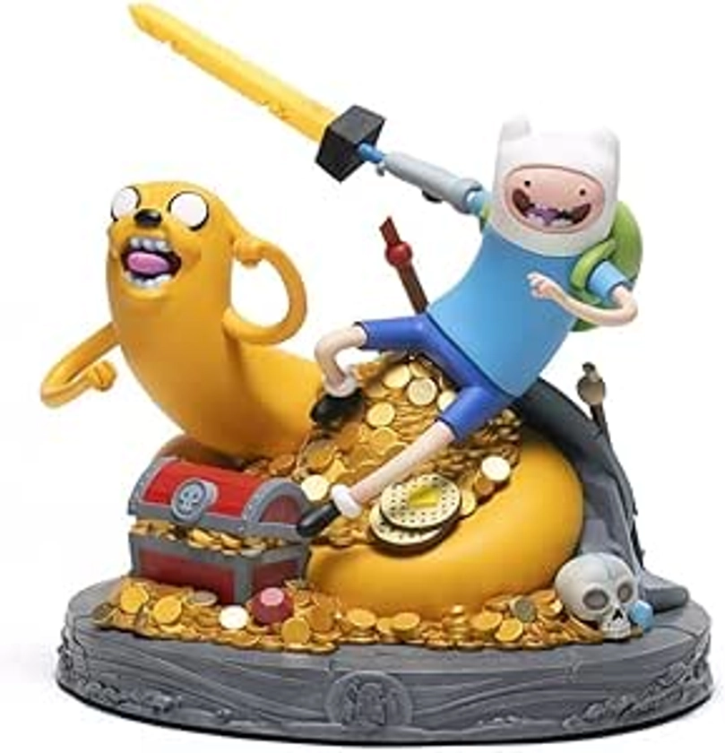 Amazon.com: Adventure TIME - Estatua de Jake & Finn : Juguetes y Juegos
