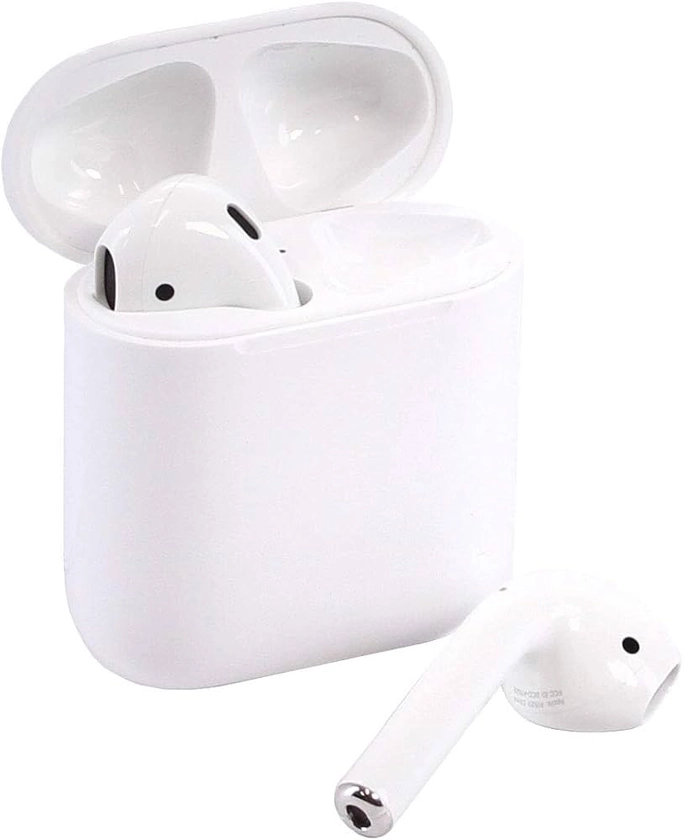 Amazon.com: Apple Airpods Wireless Bluetooth In-Ear Headset w/ Charging Case MMEF2AM/A (Renewed) : Electronics