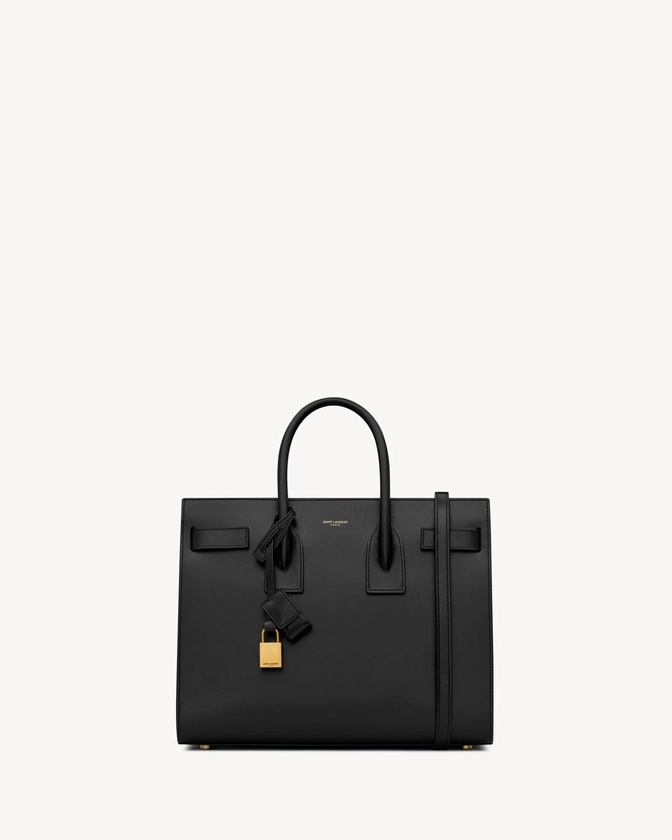 SAC DE JOUR EN CUIR LISSE - SMALL | Saint Laurent | YSL.com