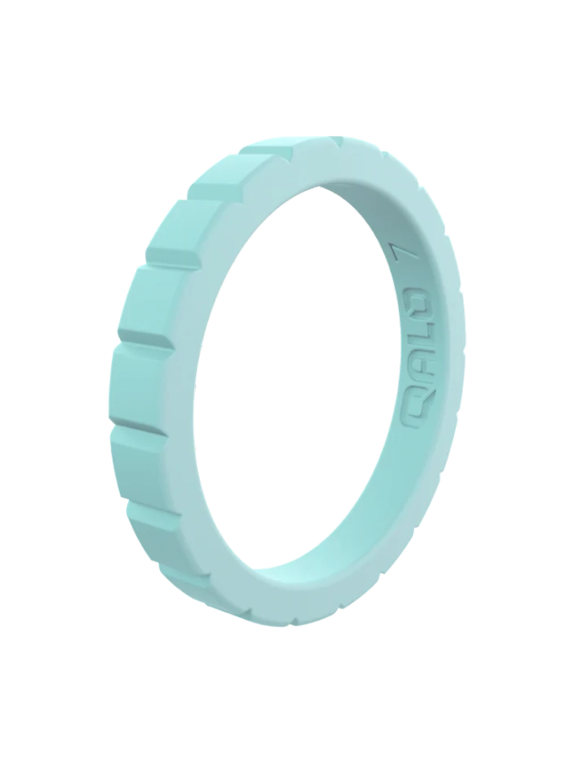 Women's Stackable Step Silicone Ring