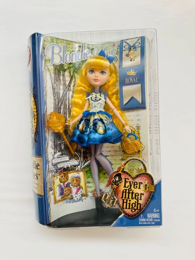 Rare 2013 Original Ever After High Blondie Locks Core Doll FIRST GEN. NEW IN BOX