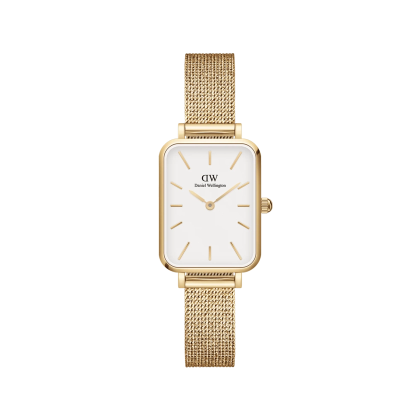 Quadro Pressed Evergold - Montre en or pour femme | DW