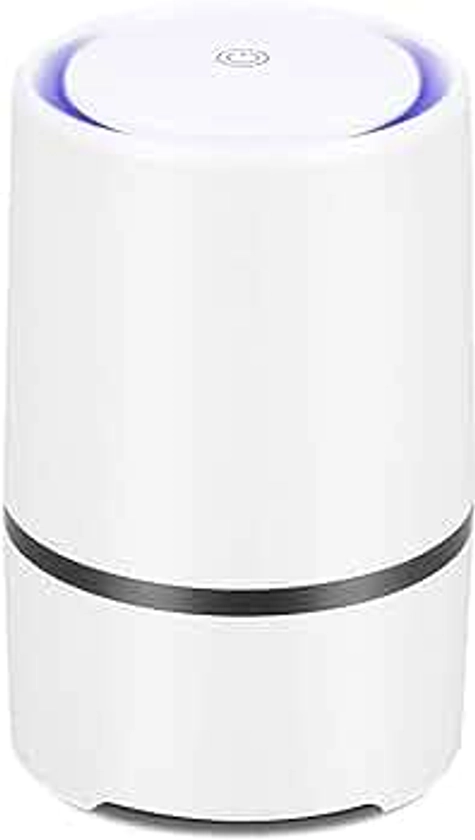 Air Purifier for Home with True HEPA Filters,Low Noise Portable Air Purifiers with Night Light,Desktop USB Air Cleaner,GL2103