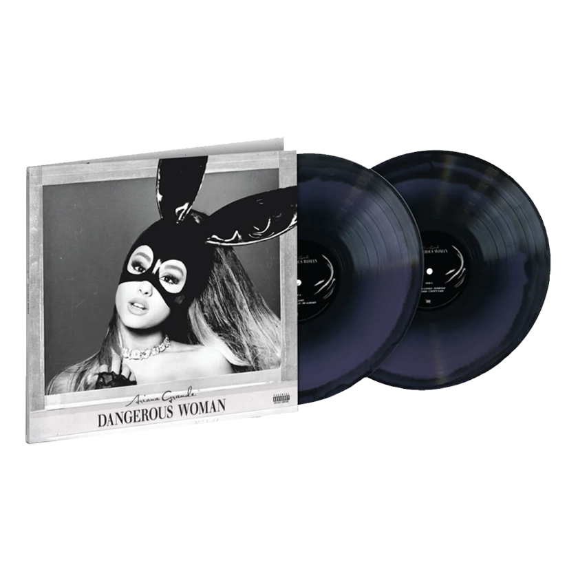 Dangerous Woman: Exclusive Purple + Black Swirl Vinyl 2LP - Ariana Grande