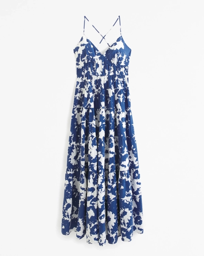 Women's Flowy Tiered Maxi Dress | Women's Dresses & Jumpsuits | Abercrombie.com