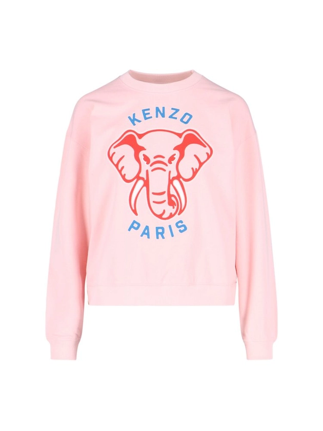 Kenzo Elephant Varsity Jungle Crewneck Sweatshirt