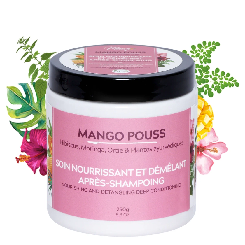 Soin nourrissant et démêlant Mango Pouss