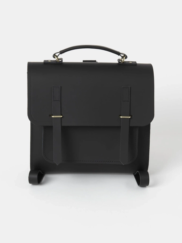 Messenger Backpack - Black | Cambridge Satchel