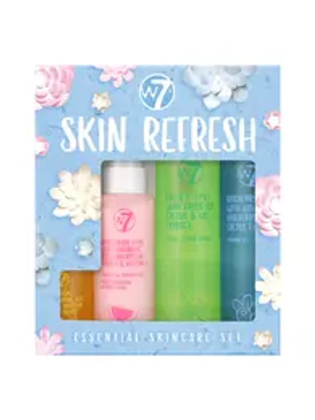 W7 Skin Refresh Gift Set - Cleanser, Toner, Moisturiser & Serum