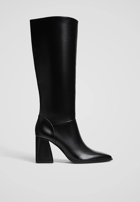 High-heeled boots - Women's Boots and ankle boots | Stradivarius France