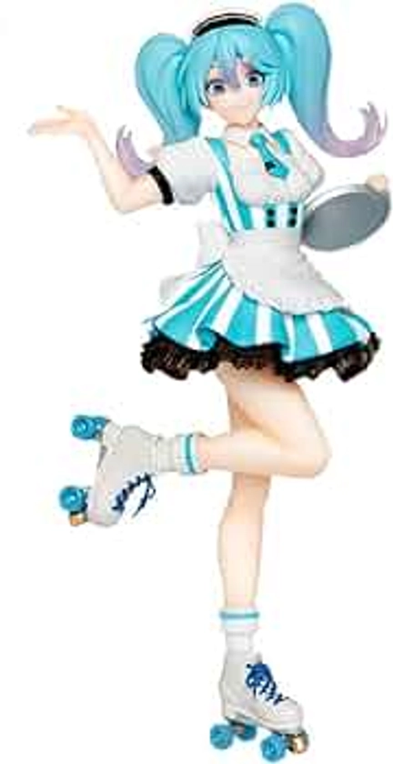 Taito Hatsune Miku Costumes Cafe Maid Version Figure, 7"