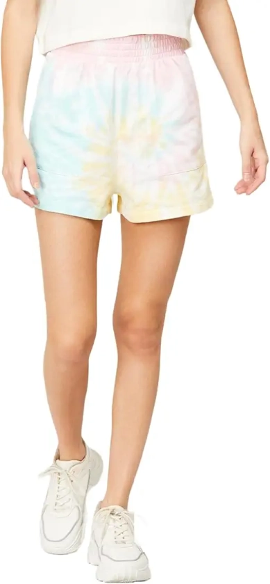 Buy Ginger by Lifestyle Women Multi Cotton Regular Fit Solid Shorts_34 Multicolour at Amazon.in