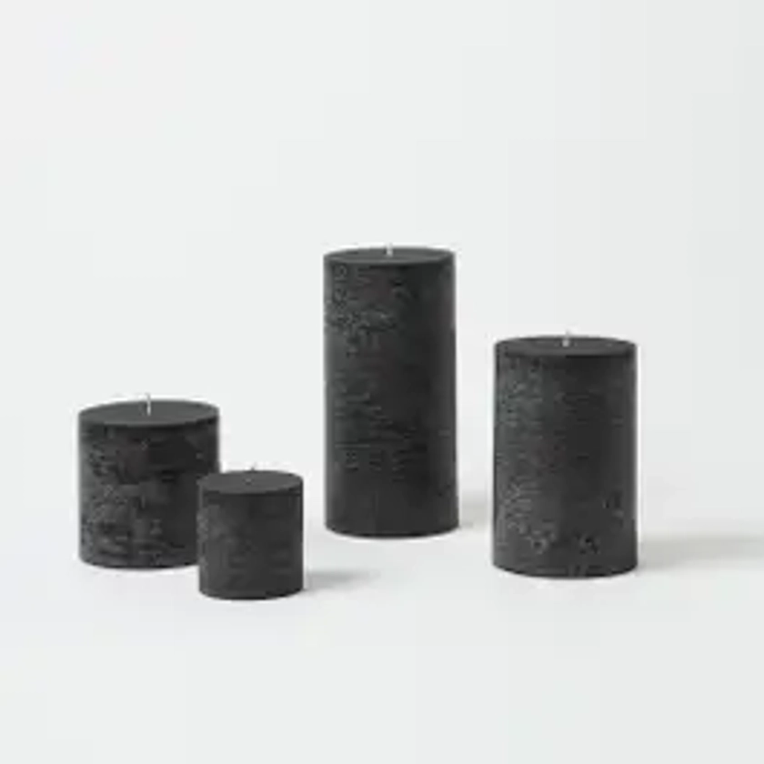 RUSTIC Candle - Black