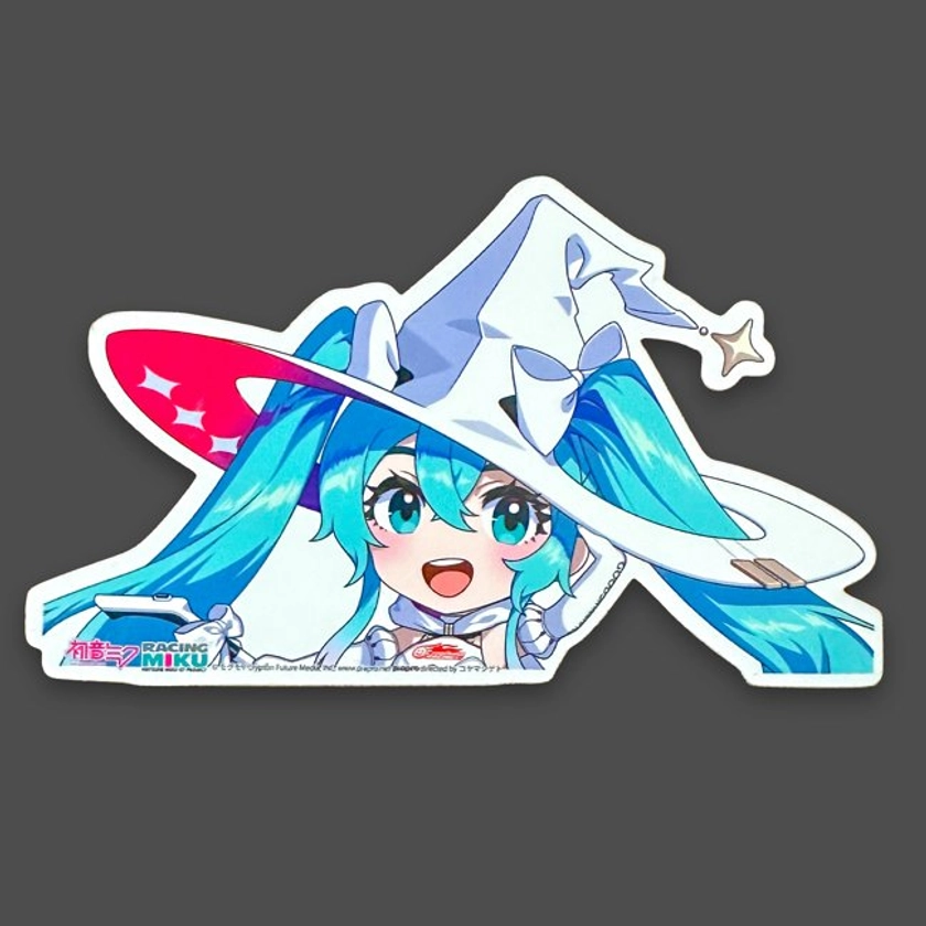 Racing Miku 2024Ver. Nendoroid Car Peek Sticker