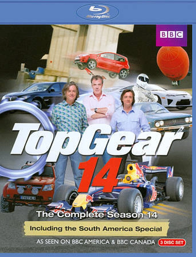 Top Gear: The Complete Season 14 (Blu-ray Disc, 2011, 3-Disc Set)