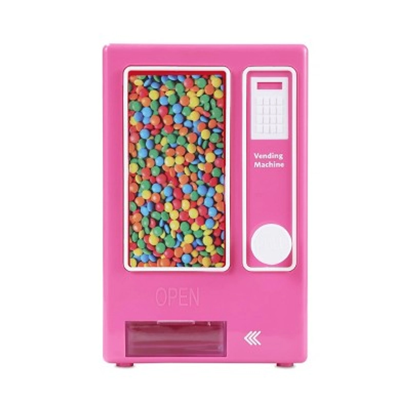 1000 ml Vending Machine Dry Food Dispenser Pink - Bullseye's Playground™