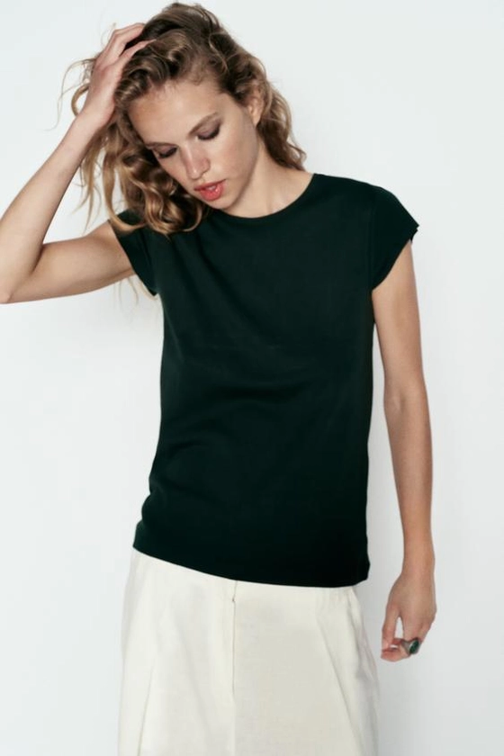 SHORT SLEEVE COTTON T-SHIRT