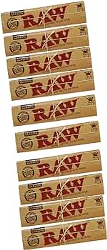 RAW Kingsize Slim Rolling Paper Box of 50 packs