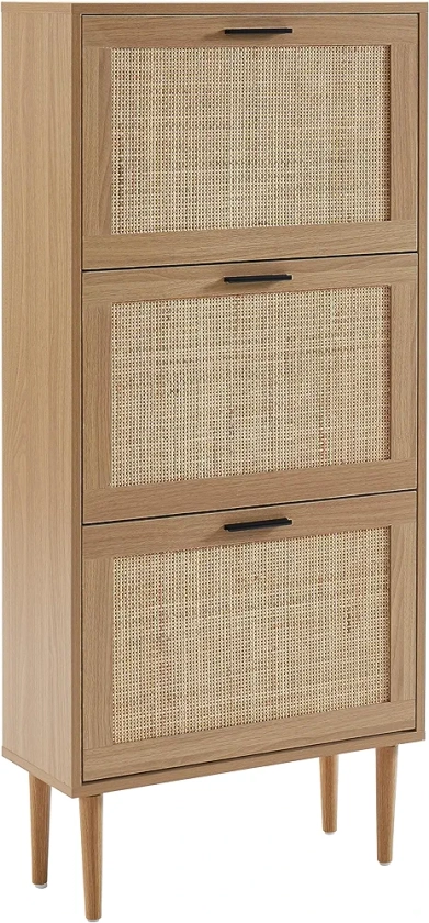 BAÏTA - Amana Oak and Rattan Caisle, 60 cm : Amazon.se: Home & Kitchen