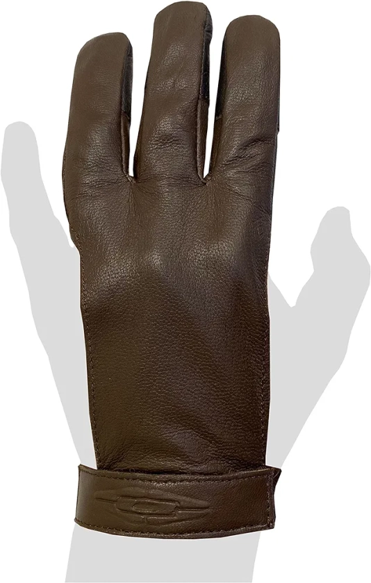 Mens Military,protective Shooting;glove, Brown, Medium US
