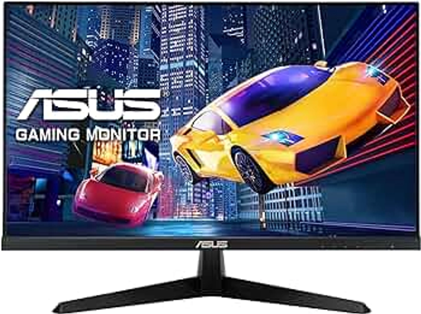 ASUS VY249HGE Eye Care Gaming Monitor (Amazon exclusive) 24 inch FHD (1920 x 1080), IPS, 144Hz, IPS, 1ms (MPRT), FreeSync Premium, Eye Care Plus technology, Antibacterial Treatment, Blue Light Filter