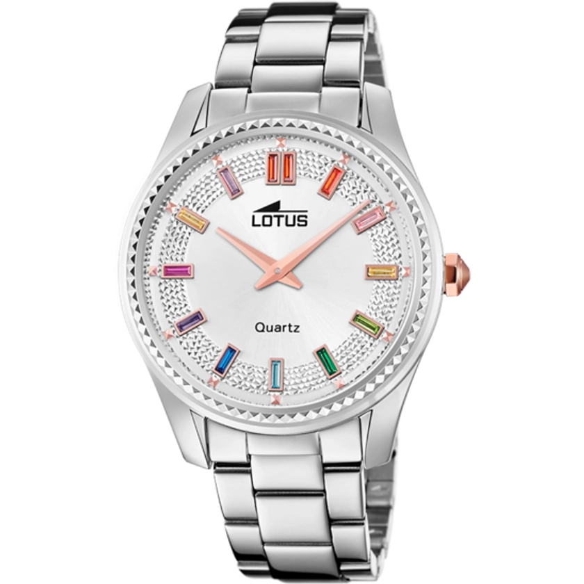 MONTRE LOTUS 18898/2 GREY SILVER, FEMME