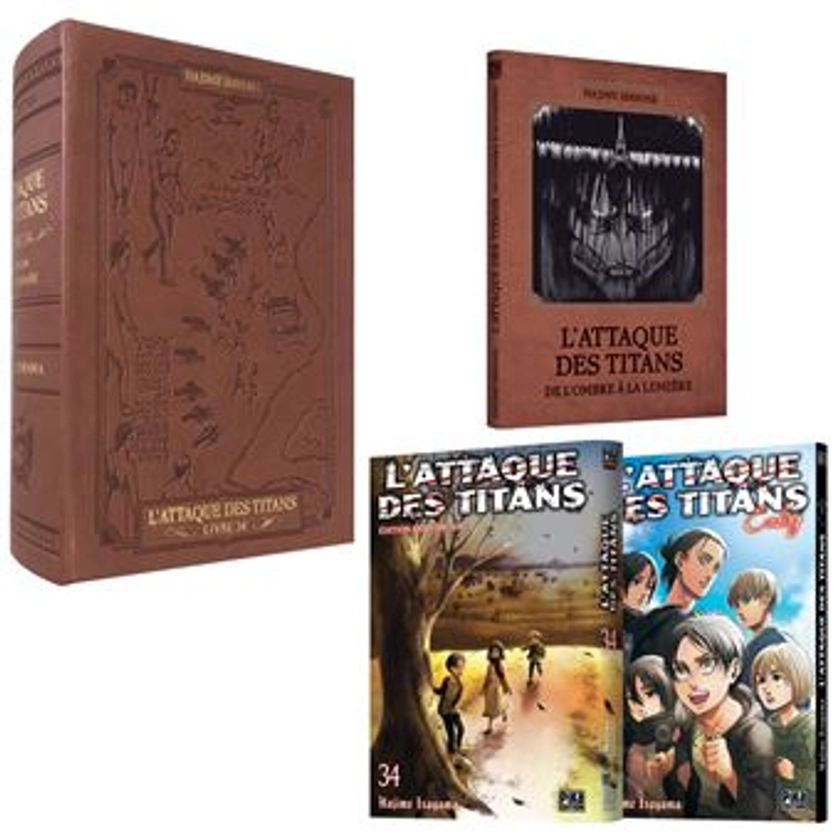 L'Attaque Des Titans - ed.anniversairecoffret : L'Attaque des Titans T34 Edition Anniversaire
