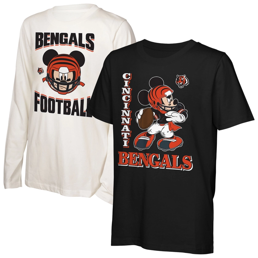 Cincinnati Bengals Youth Quarterback Mickey T-Shirt Combo Pack