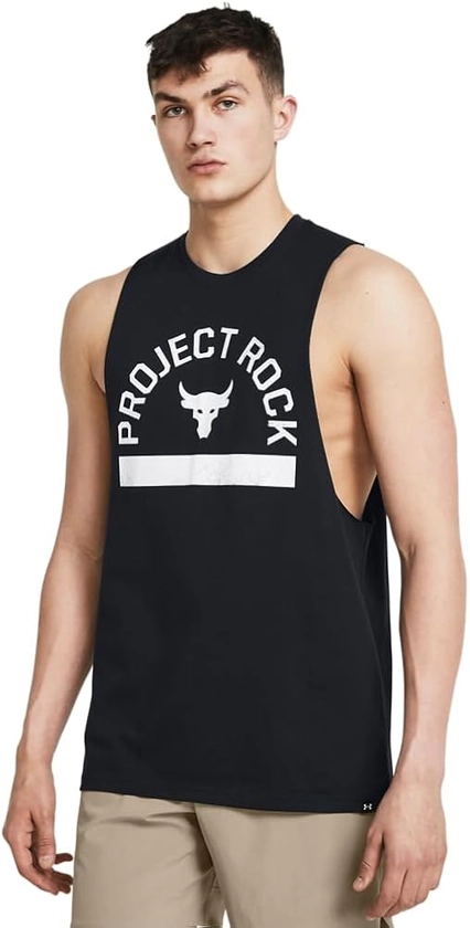 Under Armour Men's Project Rock Payoff Graphic Sleeveless T Shirt