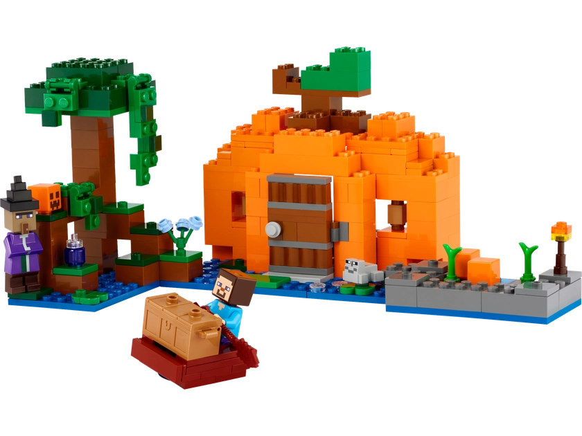 The Pumpkin Farm 21248 | Minecraft® | Buy online at the Official LEGO® Shop US 