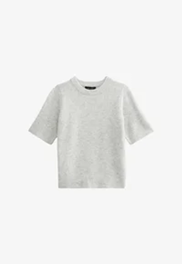 New Look SOFT SHORT SLEEVE - T-shirt basique - pale grey/gris clair - ZALANDO.FR