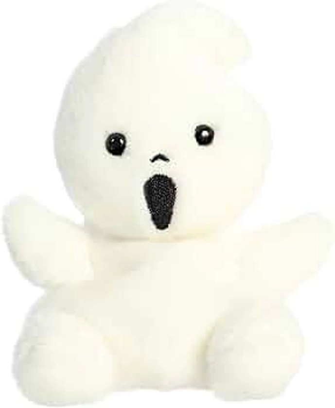 Aurora® Adorable Palm Pals™ Boo Ghost Stuffed Animal - Pocket-Sized Play - Collectable Fun - White 5 Inches