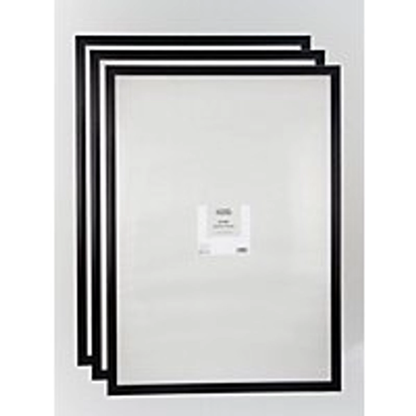 Black Poster Photo Frames 3 Pack | Home | George at ASDA