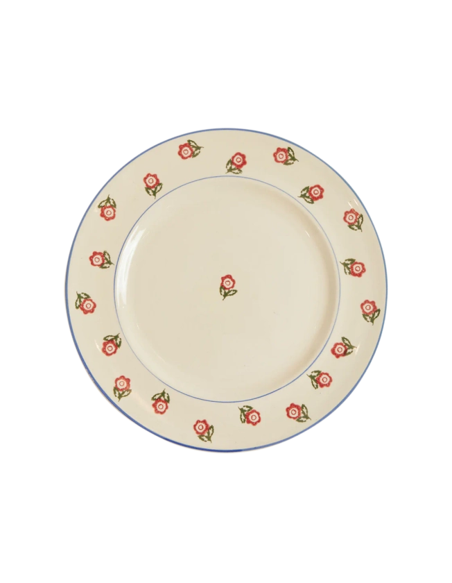 Scattered Rose Dinner Plate