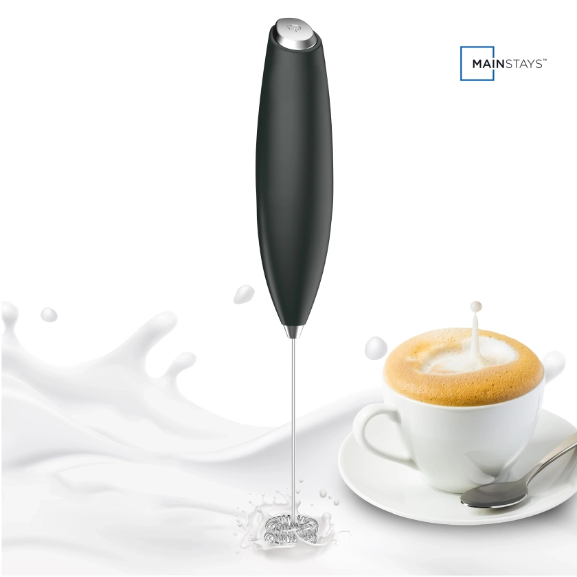 Mainstays Milk Frother, Battery-Powered Handheld Milk Frother Wand - Walmart.com