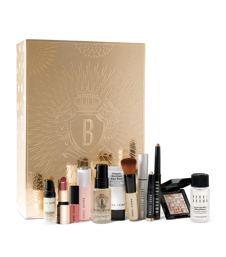 Sale | Bobbi Brown Dazzle & Glow 12-Day Advent Calendar (Worth £223) | Harrods UK