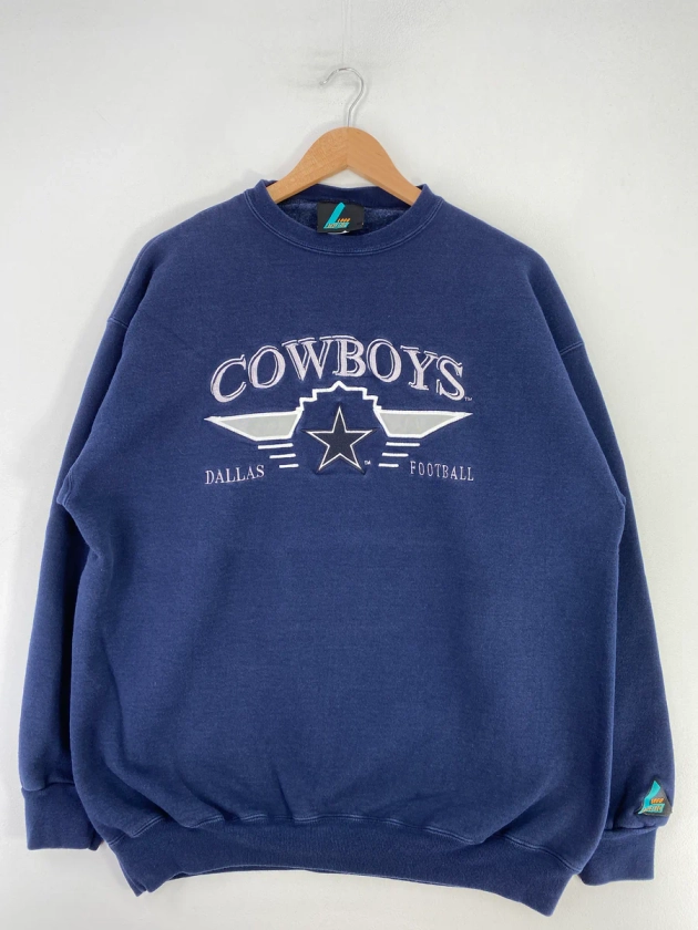 90's DALLAS COWBOYS Made in USA Size L Vintage NFL Sweat-Shirt / G1033S