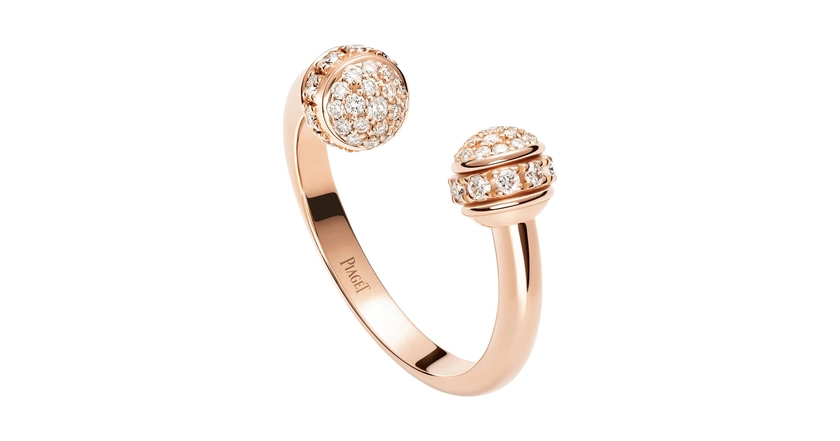 Piaget Rose Gold Diamond Ring G34P4F00