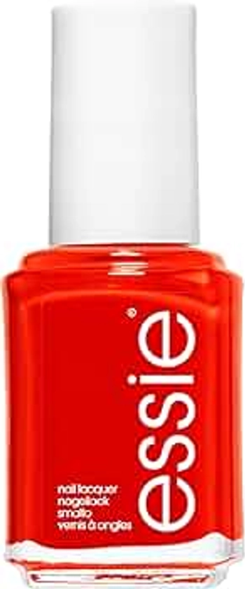 Essie Nail Polish 64 Fifth Avenue Red Orange Creamy Colour, Original High Shine and High Coverage Nail Polish 13.5 ml