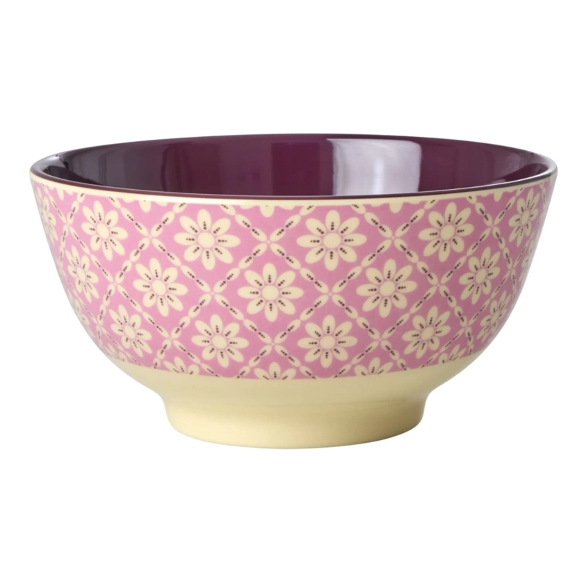 Rice - Graphic flower bowl in melamine | Smallable