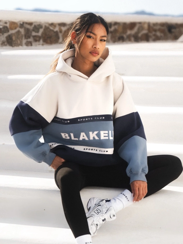 Buy Blakely Light Blue Alpine Oversized Hoodie | Free delivery on orders over $199