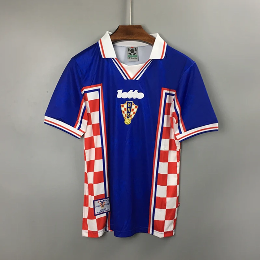 Croatia away 1998 Retro Football Shirt