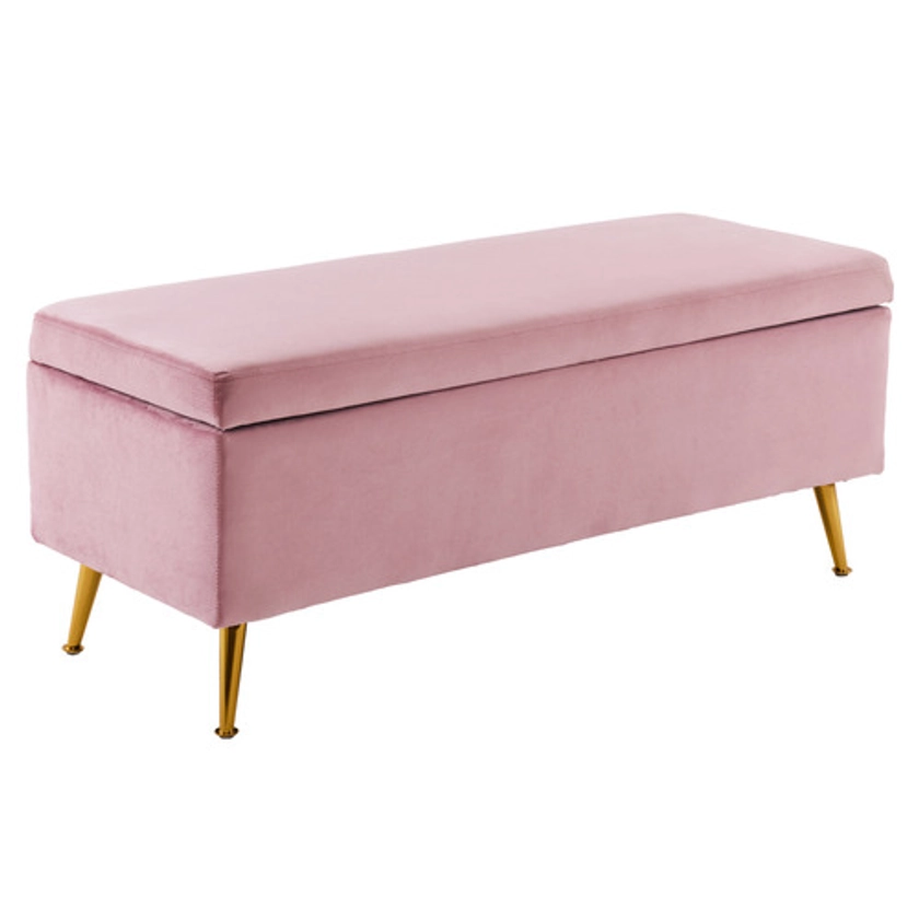 Curtis Storage Ottoman Bench | Temple & Webster