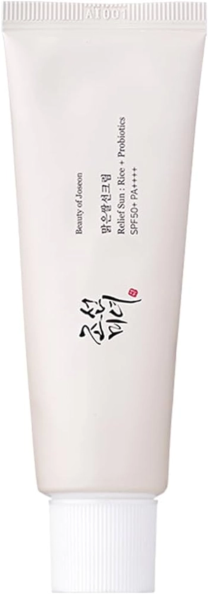 Amazon.co.jp: Beauty of Joseon Relief Sun: Rice + Probiotics [BOJ] Rice Sun Cream 1.7 fl oz (50 ml) SPF50+ PA+++ : Beauty