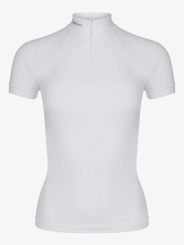 Olivia Short Sleeve Show Shirt White Clothing