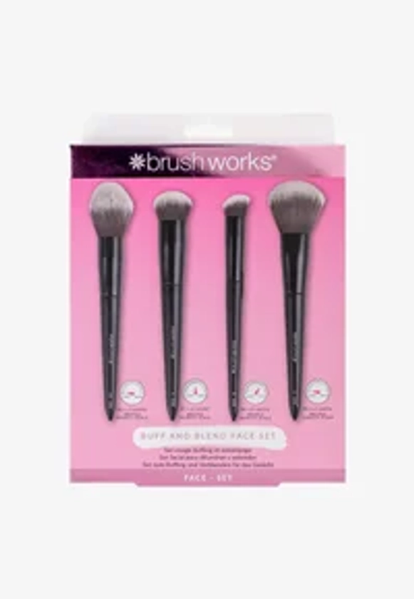 BUFF AND BLEND FACE SET - Set de brosses à maquillage - black