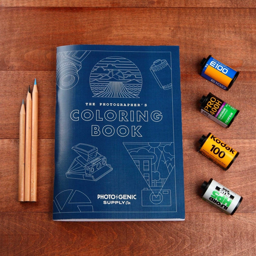 Photographer's Coloring Book