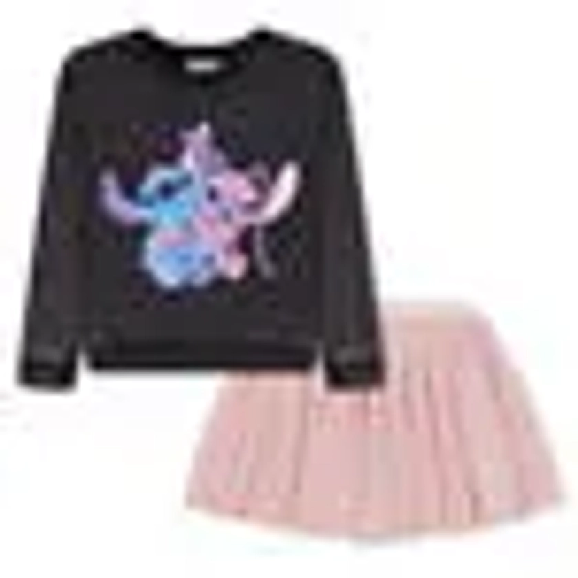 Lilo & Stitch Sweat and Tulle Skirt Set